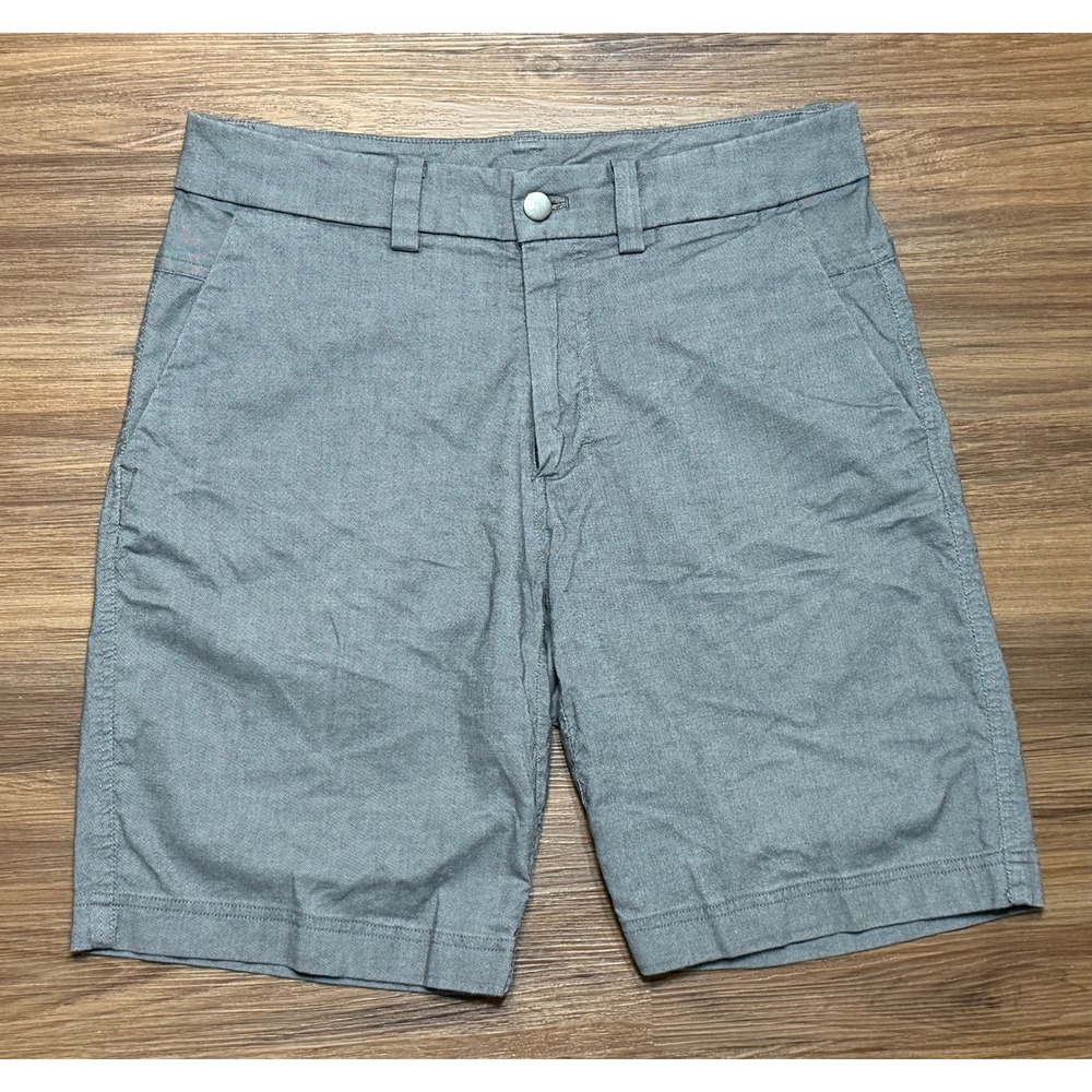 Lululemon Woven Commission 9" Shorts Mens Grey Chino Golf (LM7934S) Sz 30